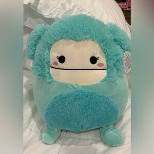 Squishmallows Teal and Cream Stuffed Animal Joelle 16 inch
